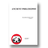 Cover of Ancient Philosophy