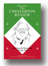 Cover of The Chesterton Review in Italiano