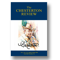 Cover of The Chesterton Review