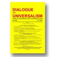 Cover of Dialogue and Universalism