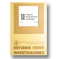 Cover of XII Congreso Interamericano de Filosofía