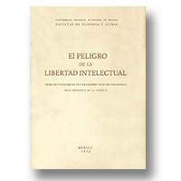Cover of El peligro de la libertad intelectual