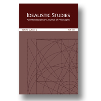 Cover of Idealistic Studies