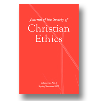 Cover of Journal of the Society of Christian Ethics