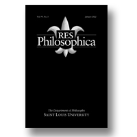 Cover of Res Philosophica