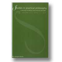 Cover of Studies in Practical Philosophy