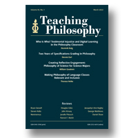Cover of Teaching Philosophy