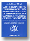 Cover of Der 16. Weltkongress für Philosophie