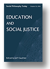 Cover of Education and Social Justice