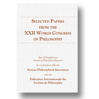 Cover of Selected Papers from the XXII World Congress of Philosophy
