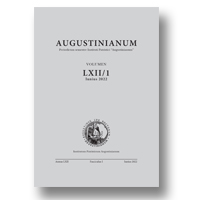 Cover of Augustinianum