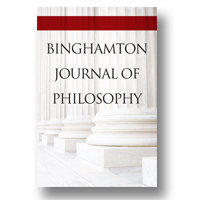 Cover of Binghamton Journal of Philosophy