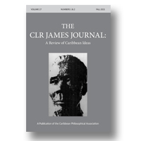 Cover of The CLR James Journal
