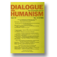 Cover of Dialogue and Humanism