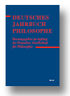 Cover of Deutsches Jahrbuch Philosophie