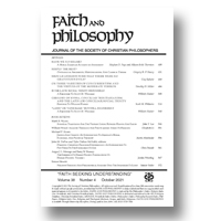 Cover of Faith and Philosophy