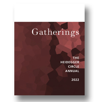 Cover of Gatherings: The Heidegger Circle Annual
