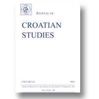Cover of Journal of Croatian Studies