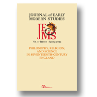 Cover of Journal of Early Modern Studies