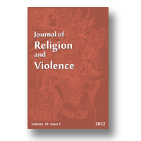 Cover of Journal of Religion and Violence