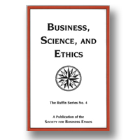 Cover of The Ruffin Series of the Society for Business Ethics