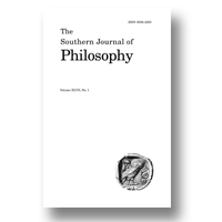 Cover of The Southern Journal of Philosophy