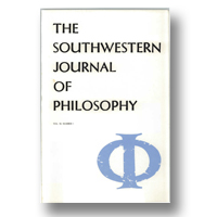 Cover of The Southwestern Journal of Philosophy