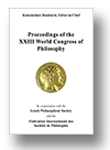 Cover of Proceedings of the XXIII World Congress of Philosophy
