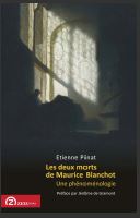 Cover of Les deux morts de Maurice Blanchot