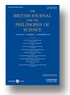 Cover of The British Journal for the Philosophy of Science