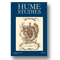 Cover of Hume Studies