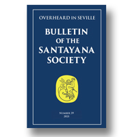 Cover of Overheard in Seville: Bulletin of the Santayana Society