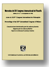 Cover of Memorias del XIII Congreso Internacional de Filosofía
